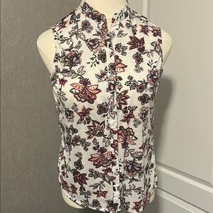 Eden & Olivia Floral Sleeveless Women's Top size XL